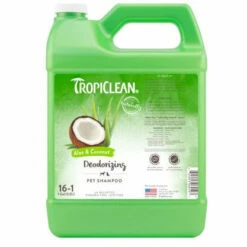 Tropiclean Aloe & Coconut Deodorizing Shampoo For Pets- Gallon