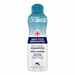 Tropiclean Oxymed Anti-Itch Medicated Oatmeal Shampoo For Pets - 20oz