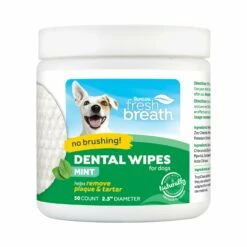 Tropiclean Dental Wipes For Dogs-50ct