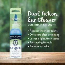 Tropiclean Dual Action Ear Cleaner-4oz -ARTERO Shop wisdjijj5gqtaaz81gnw