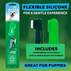 Tropiclean Finger Brushes For Dogs- 2 Pack -ARTERO Shop xuwaxplnxmlv8hqlrrr9